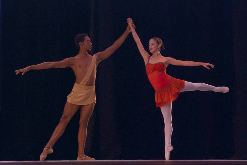 Enfoque Cubano Diana y Acteón (Pas de deux)